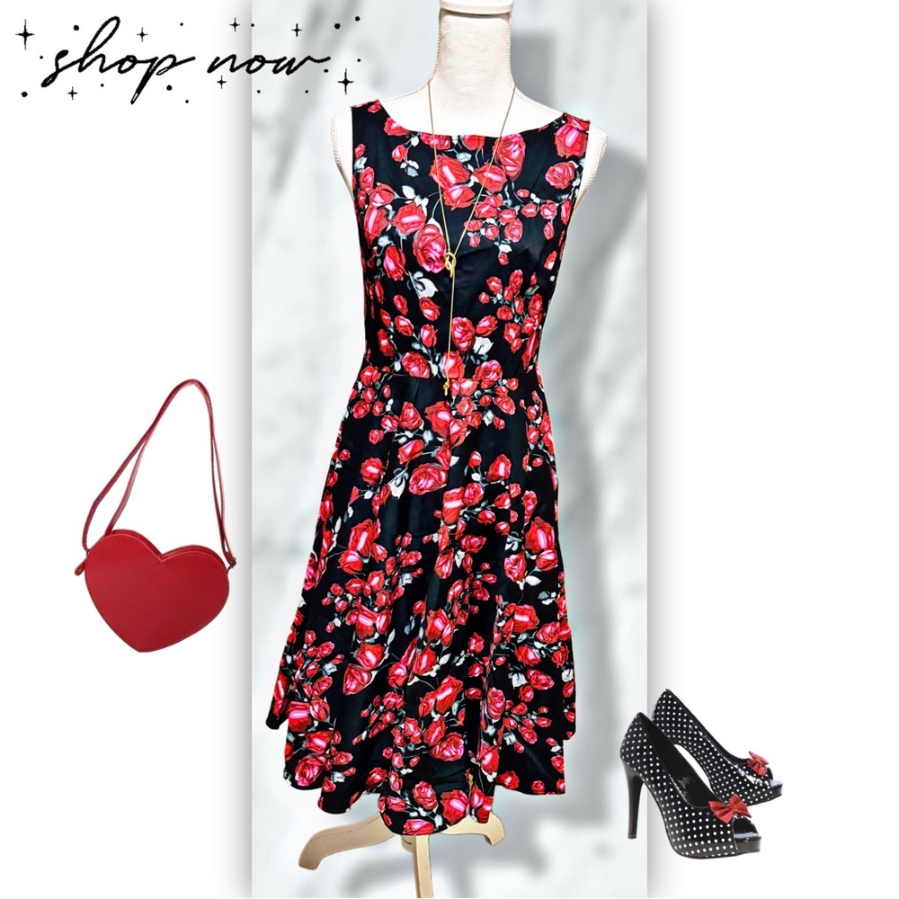 Gorgeous, Rockabilly Swing Dress!